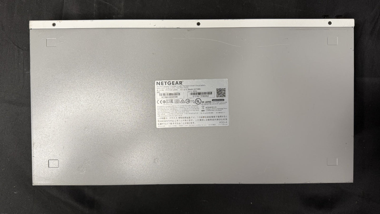 Netgear GC728X 28 Port Gigabit Ethernet switch