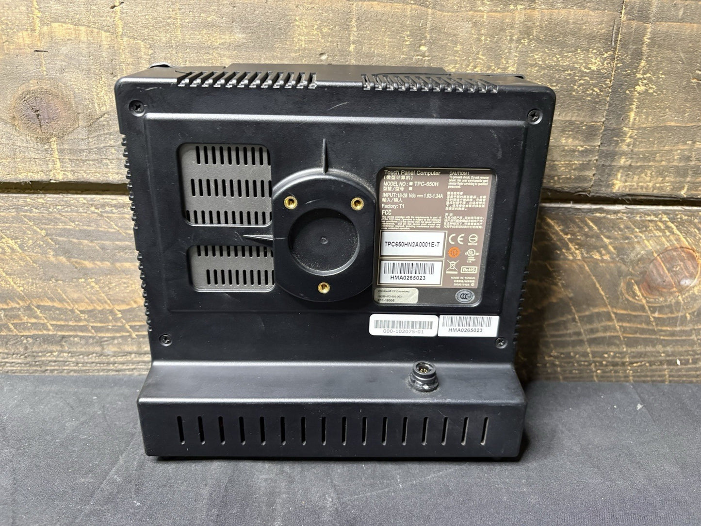 ADVANTECH TPC-650H VGA TOUCH PANEL COMPUTER TPC-650H