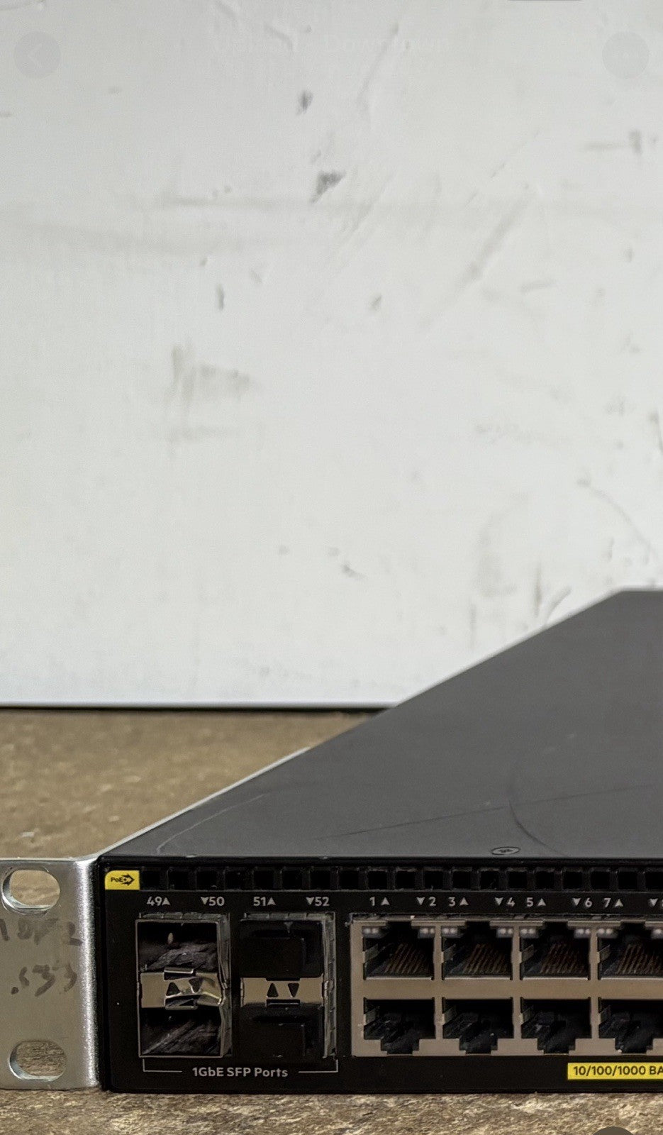 HPE Aruba JL557A-60001 2930F / 48G PoE+ 4SFP 740W Switch *READ