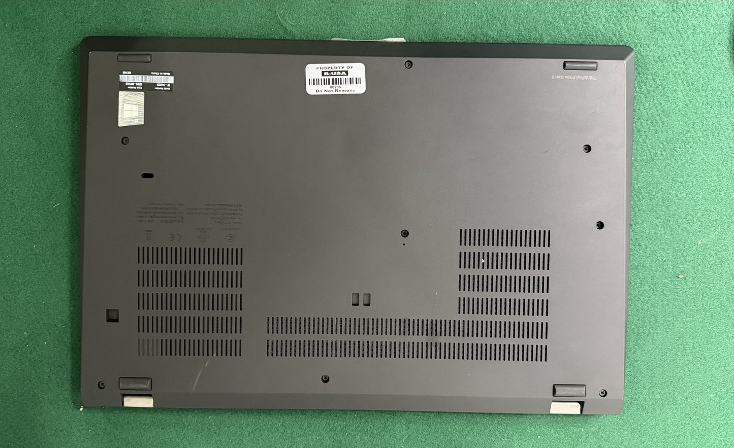 Lenovo ThinkPad P15s Gen 2 Intel i7-1165G7 2.8Ghz 16GB RAM 512GB 90-99% battery