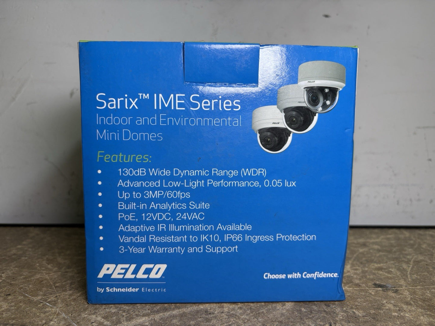 Pelco SARIX IME Security Camera Mini Domes IME221-1ES