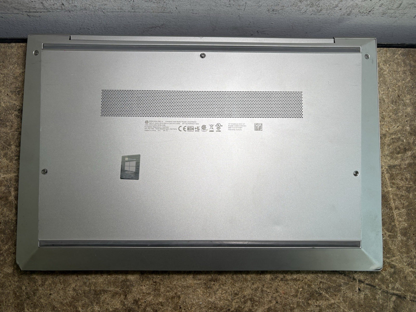HP EliteBook 840 G7 i5-10310U 1.7GHz No SSD/Ram/Battery