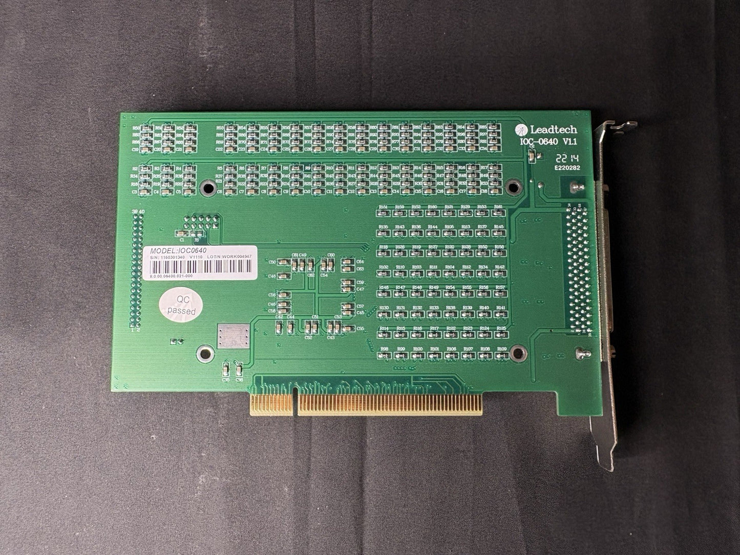 LeadTech IOC0640 Motion Controller Card
