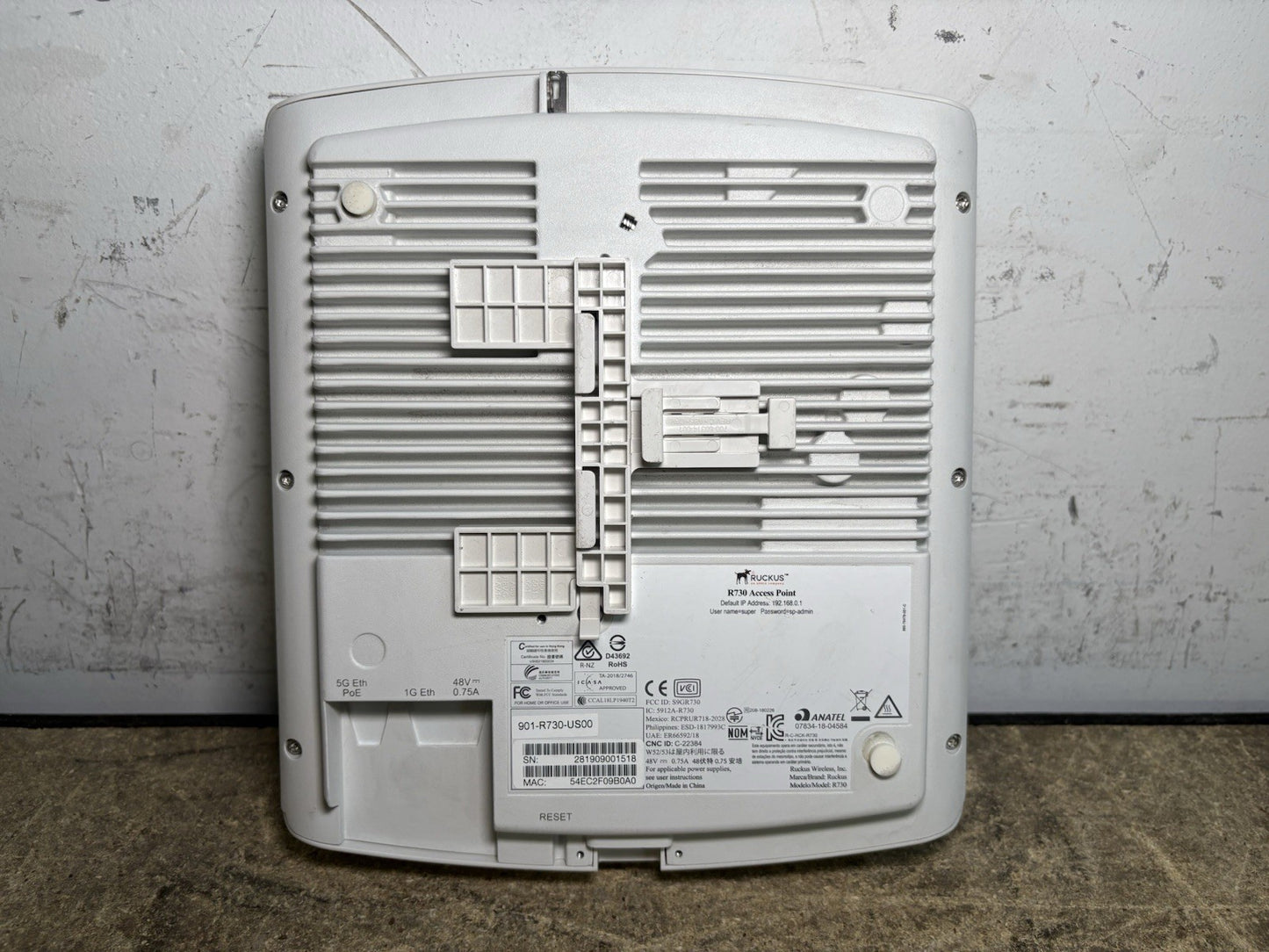 Ruckus R730 901-R730-US00 Wireless Access Point