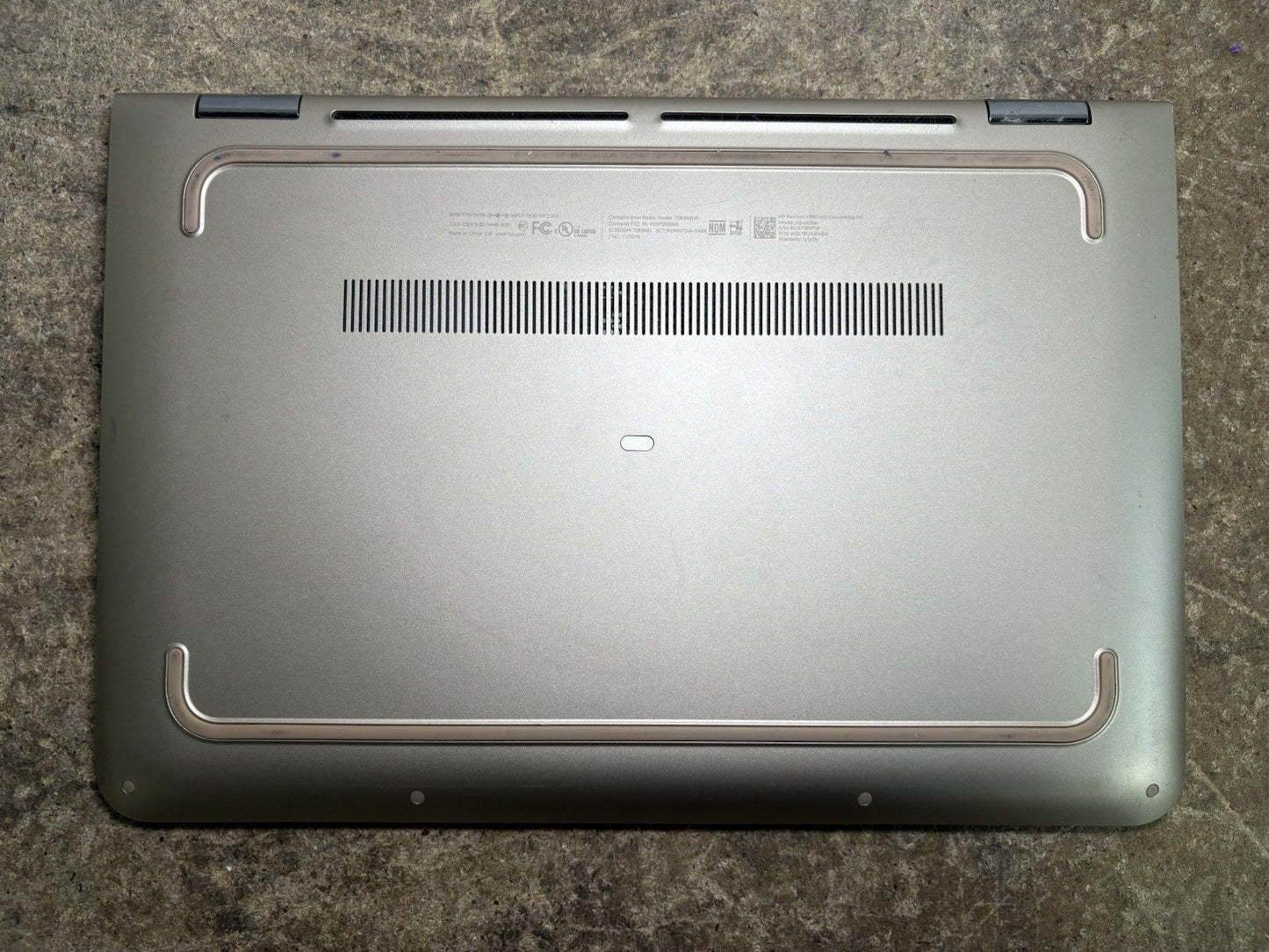 HP Pavilion X360 M3Convertible I5-7200U, No RAM, 120GB SSD