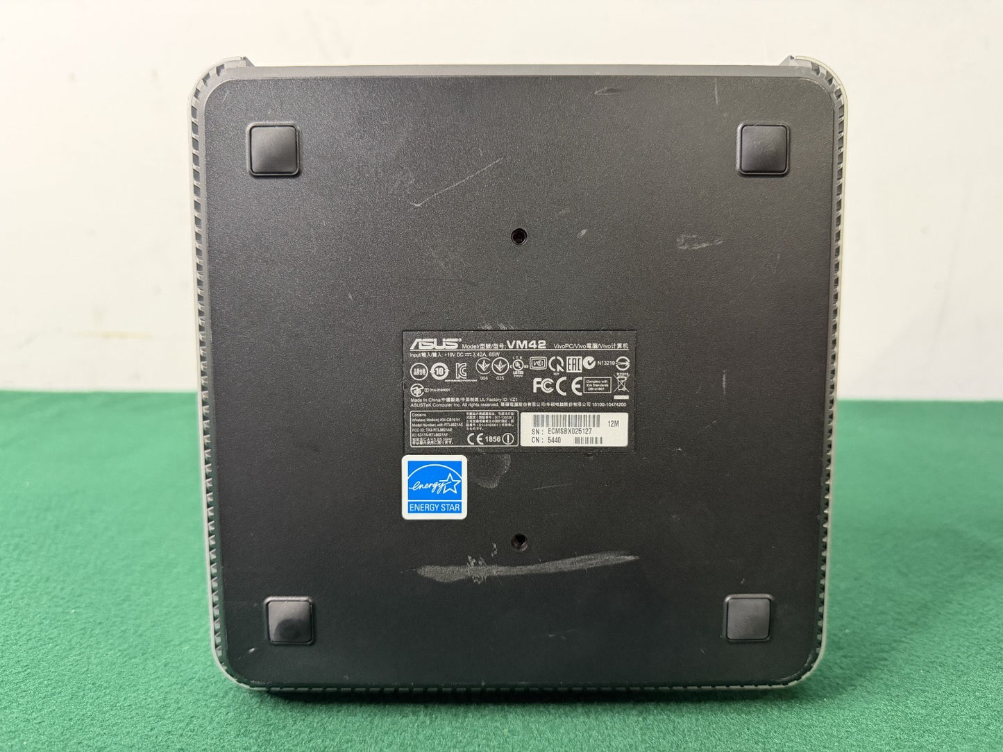 ASUS VM42 Vivo PC CPU CELERON 2957U 1.40GHz RAM 4GB 512HDD