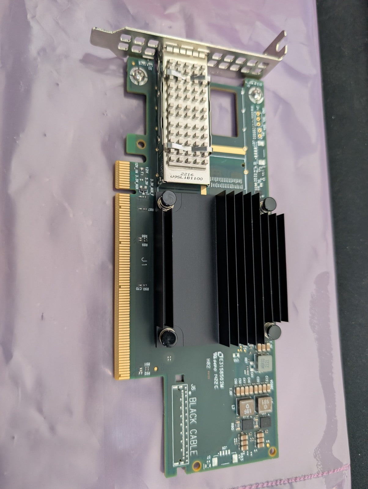 Mellanox CX653105A / MCX653105A-ECAT ConnectX-6 EDR/HDR 100GB Ethernet Adapter