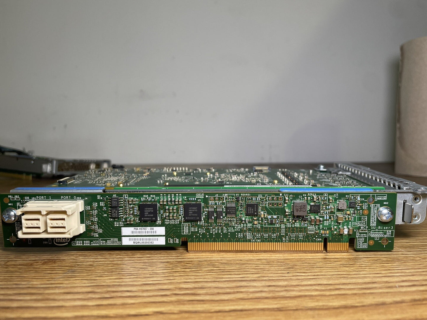 Emulex Quad Port Fiber Channel Card with 4 x SFP Modules EMC PN: LPE16304-M-E
