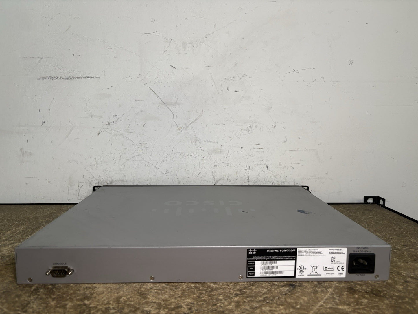 Cisco SG500X-24-K9 24-Port Gigabit StackableManaged Switch