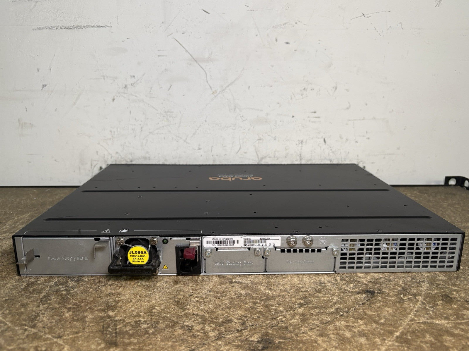 HP Aruba 2930M JL320A 24-Port PoE+ Ethernet Switch 1x PSU