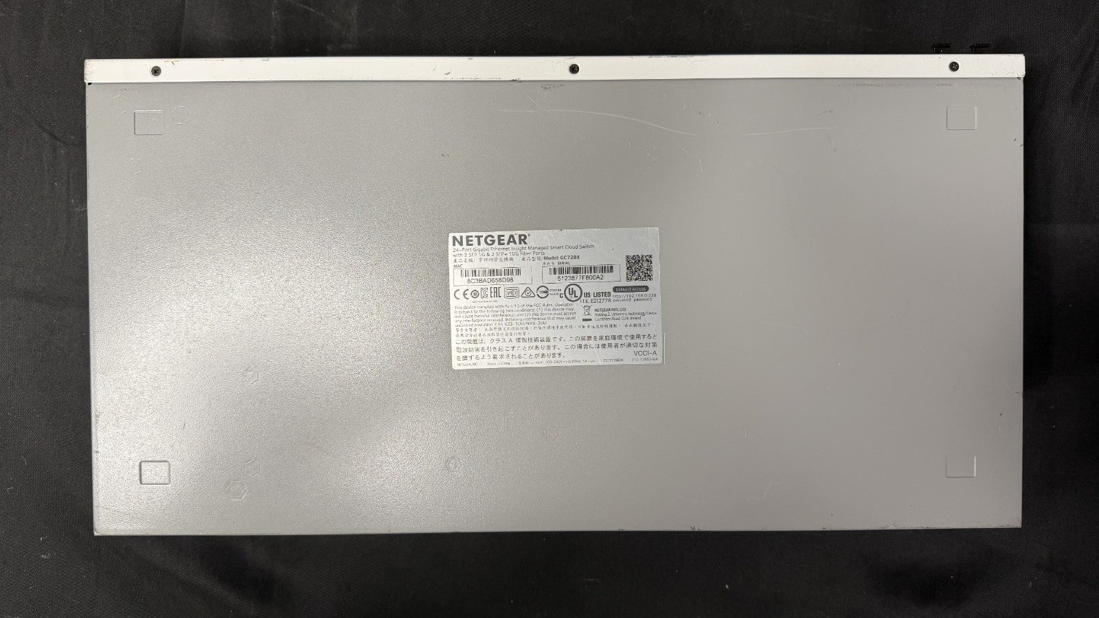Netgear GC728X 28 Port Gigabit Ethernet switch