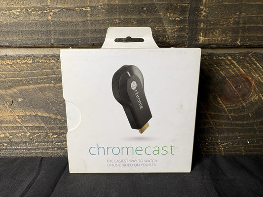 Google Chromecast (1st Generation) Streaming Media Player - H2G2-42 (Black)