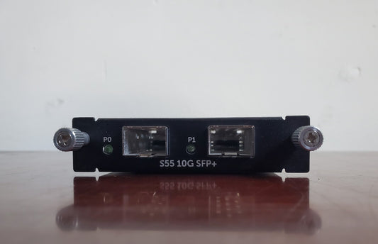 Dell Force10 S55 2-Port 10G SFP+Uplink expansion module 7VP2N - S55-10GE-2S