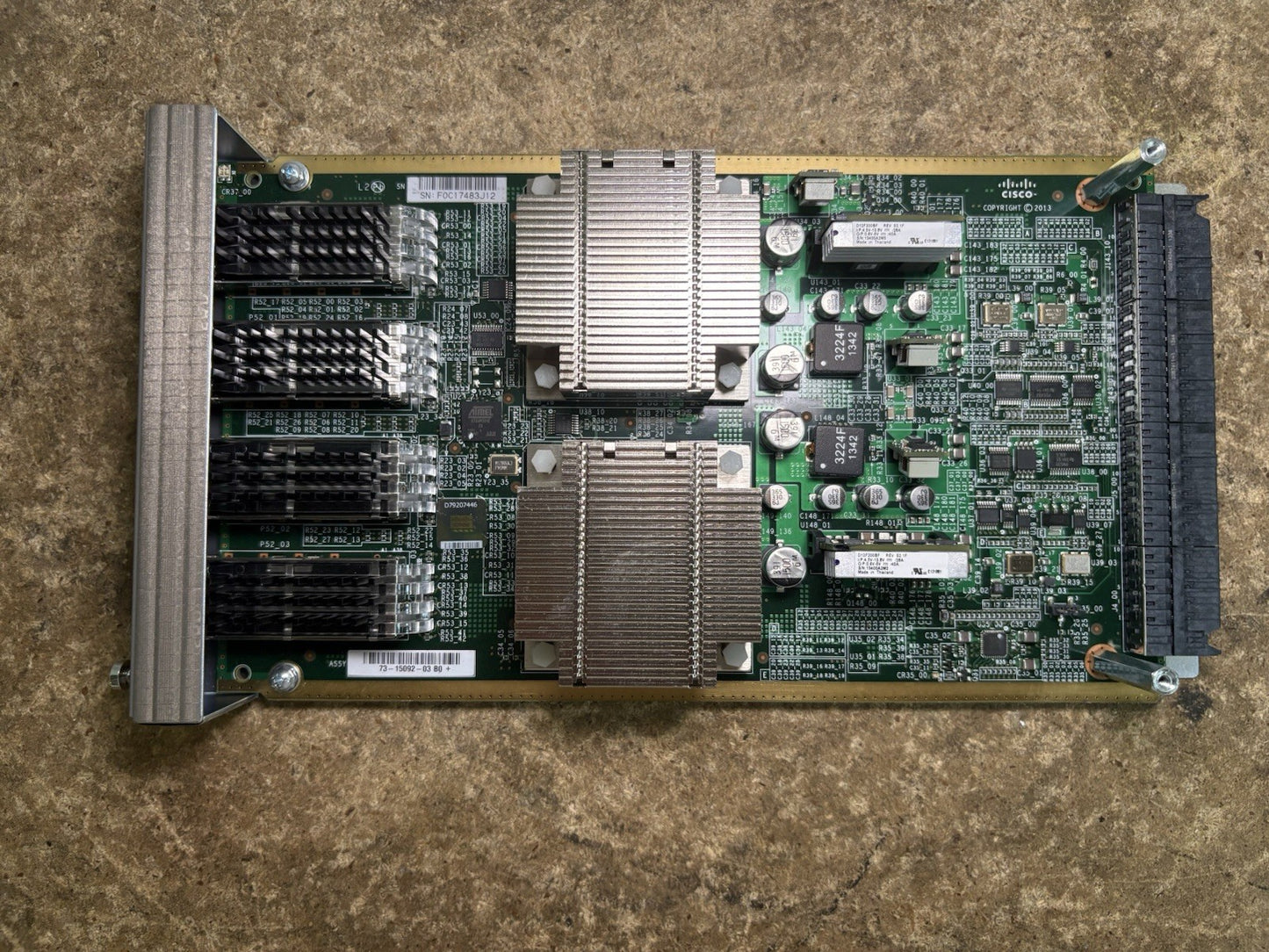 Cisco Nexus 5500 N55-M4Q 4 Port 40GbE QSFP+ Exp Module N5K-C5548UP C5596UP-FA