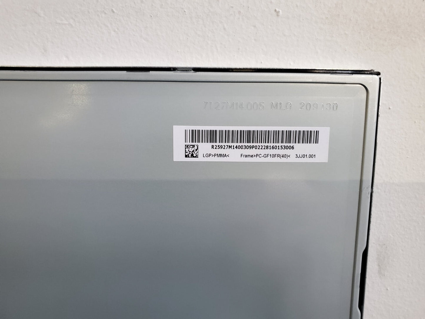 Original AUO 27 INCH LCD screen M270HTN02.6  7127M14.005 LGP PMMA 