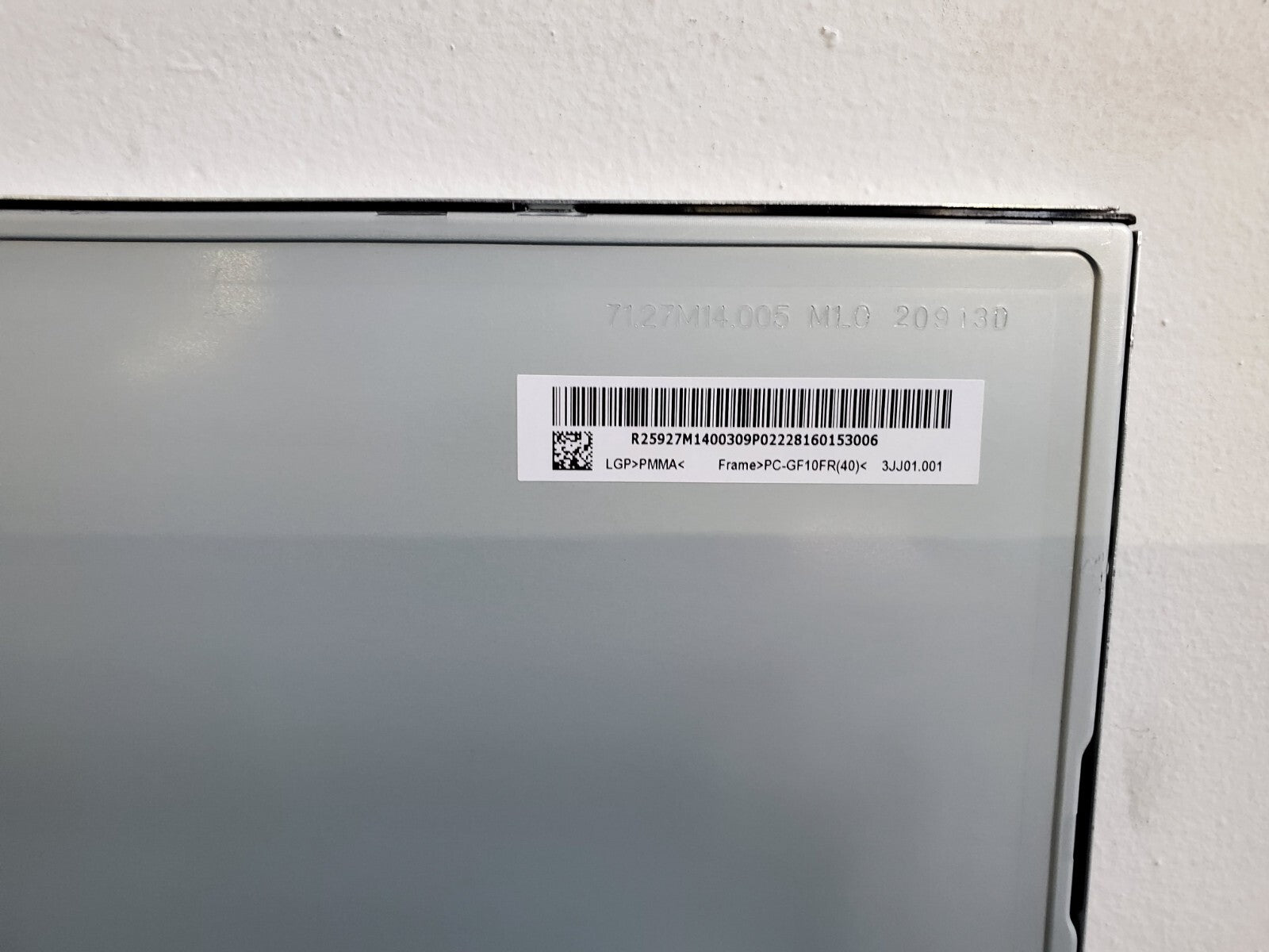 Original AUO 27 INCH LCD screen M270HTN02.6  7127M14.005 LGP PMMA 