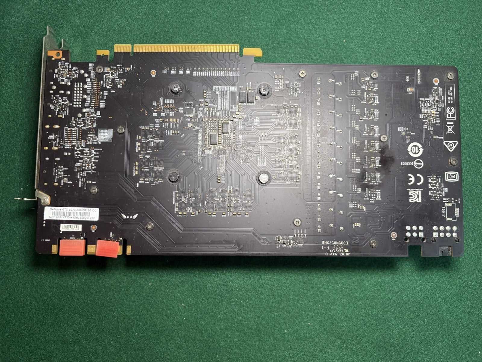 MSI GeForce GTX 1070 ARMOR 8G OC 8GB GDDR5 Graphics Card