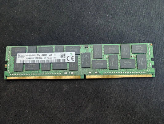SK HYNIX 64GB PC4-2400T LRDIMM HMAA8GL7MMR4N-UH Memory modules