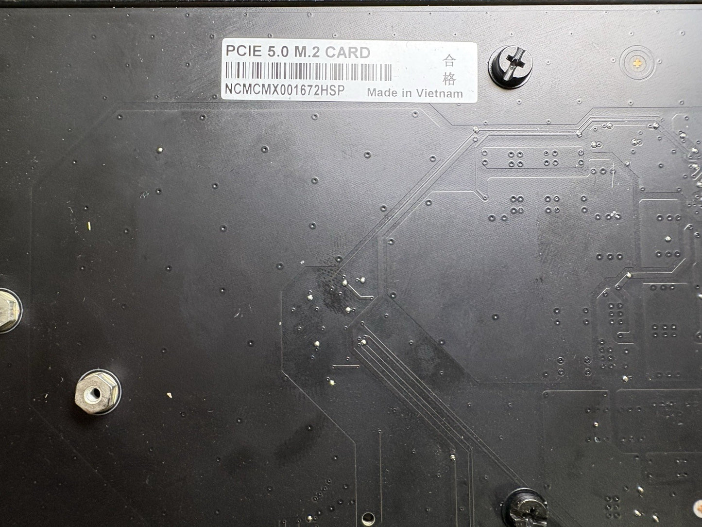 ASUS ROG PCIE 5.0 M.2 CARD