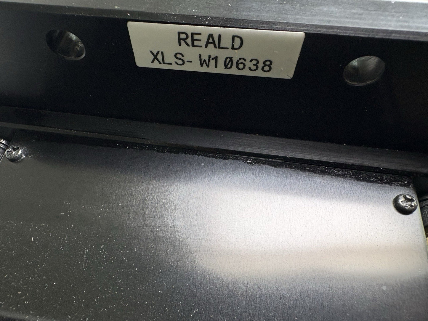 SONY REALD 3D Projector DUAL LENSE XLS THEATER UNIT REALD XLS-W10638