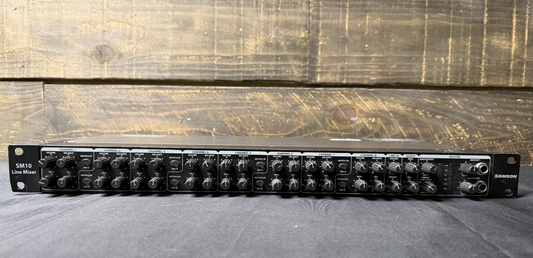 Samson SM10  10-Channel Rack Mount Line Mixer