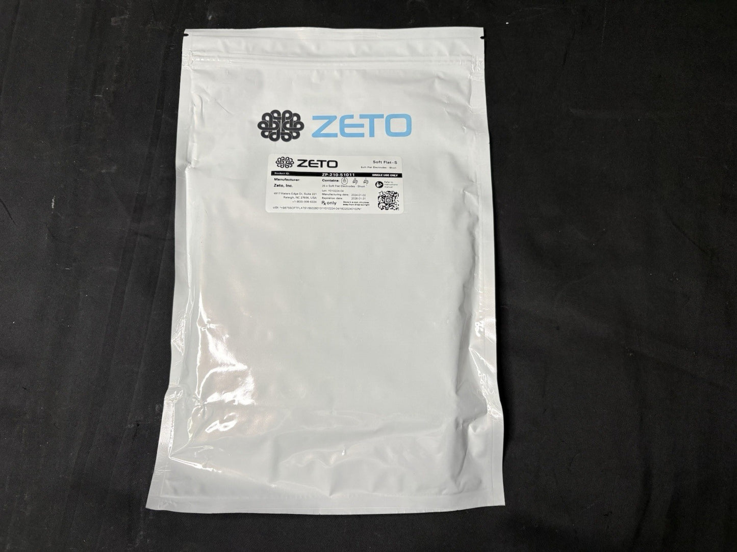 Zeto WR19 EEG Headset With Case/Charger & Soft Flat Electrodes