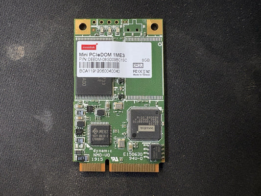 Innodisk Mini PCIeDOM 1ME3 DEEDM-08GD09BC1SC 8GB