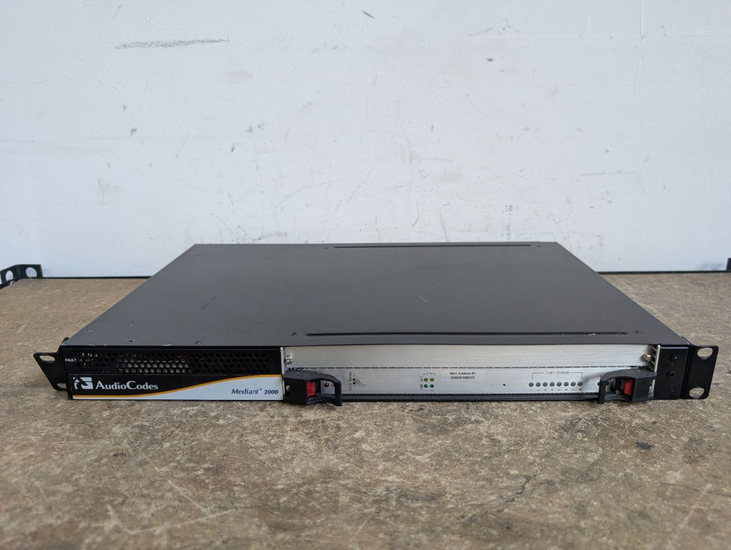 AudioCodes Mediant 2000 VoIP System Media Gateway 1span/IP/SIP