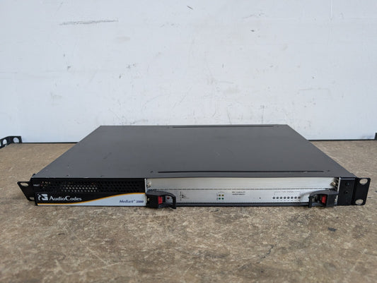 AudioCodes Mediant 2000 VoIP System Media Gateway 1span/IP/SIP