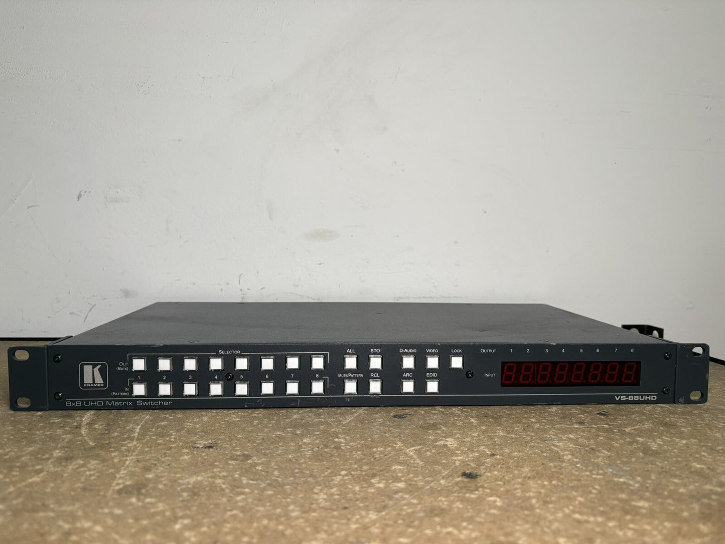 KRAMER HDMI MATRIX SWITCHER, 8x8, 4K60, 4:2:0 VS-88UHD