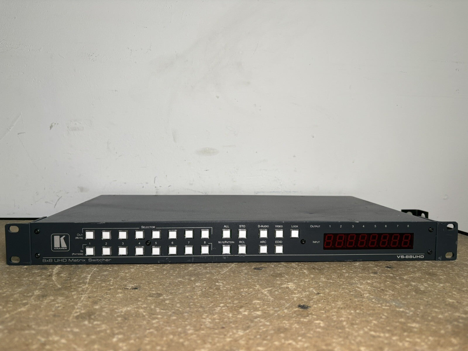 KRAMER HDMI MATRIX SWITCHER, 8x8, 4K60, 4:2:0 VS-88UHD
