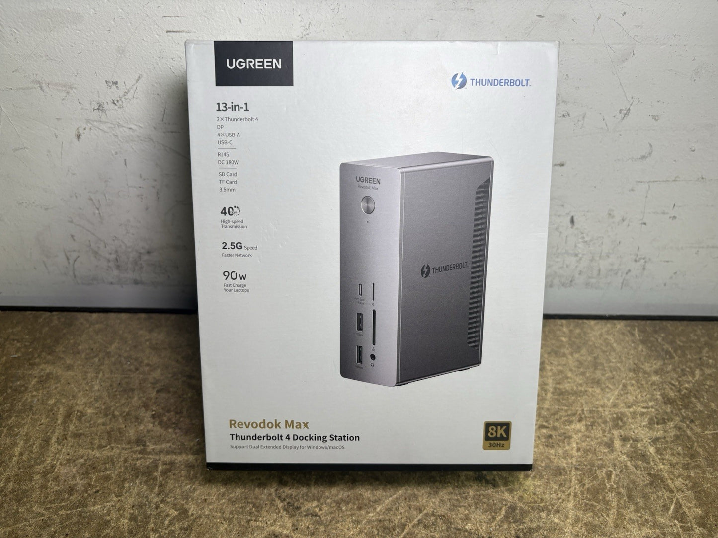 UGREEN Thunderbolt 4 Dock Revodok Max 213 13-in-1 40Gbps Hub