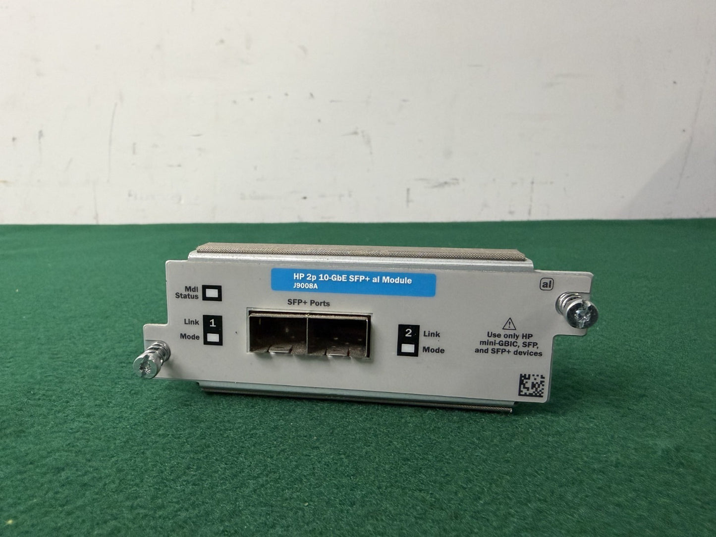HP HPE J9008A 2-Port 10GbE SFP+  Module