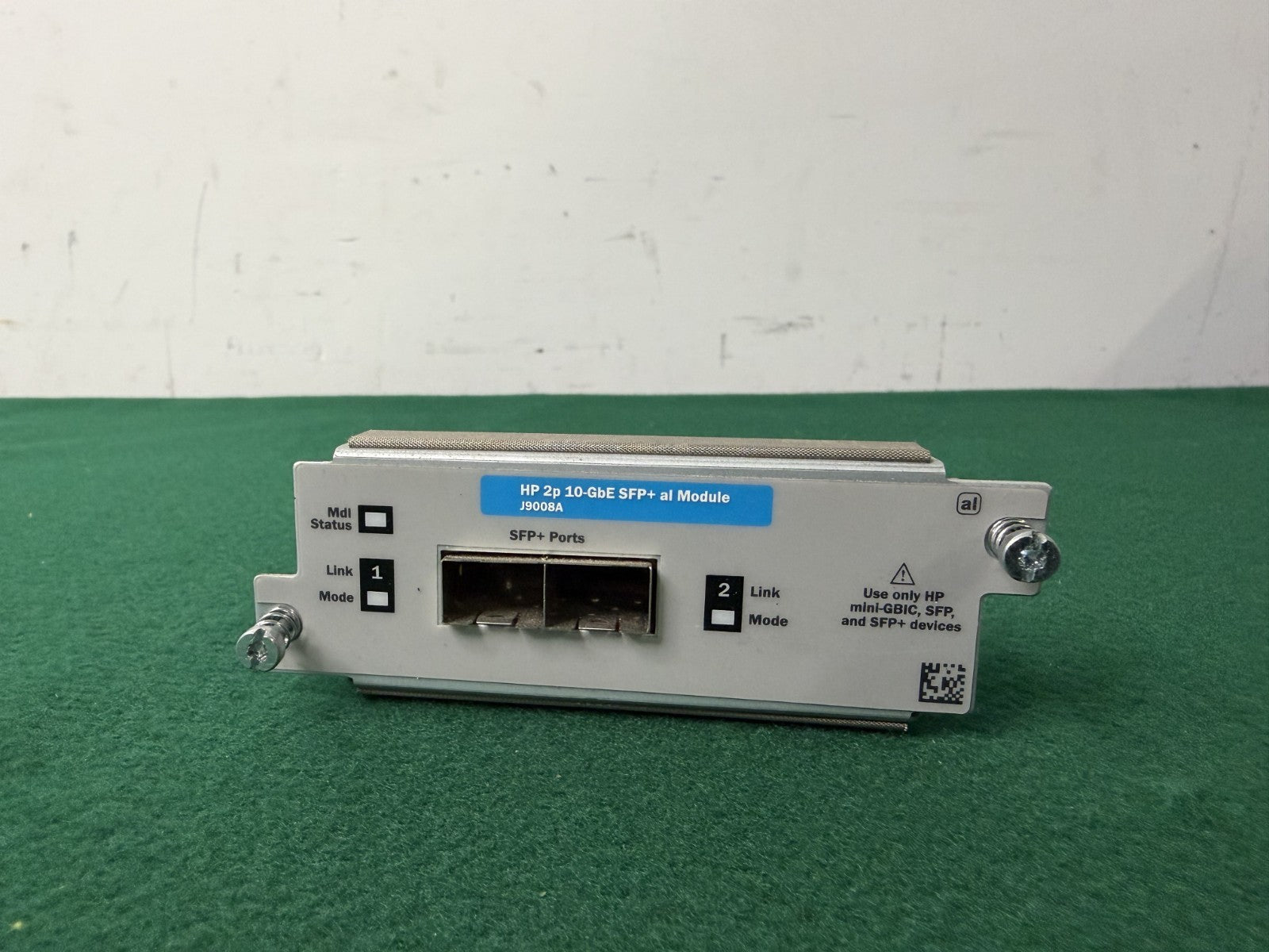 HP HPE J9008A 2-Port 10GbE SFP+  Module
