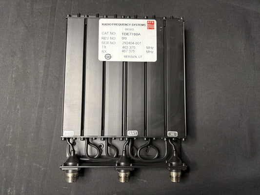 RFS Radio Frequency Systems Mobile Duplexer TDE7780A 462.375 - 467.375 MHz