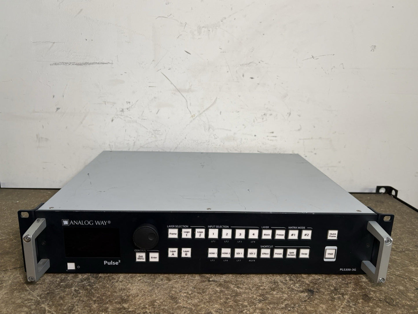 Analog Way PLS350-3G Pulse Hi-Resolution Mixer Seamless Presentation Switcher