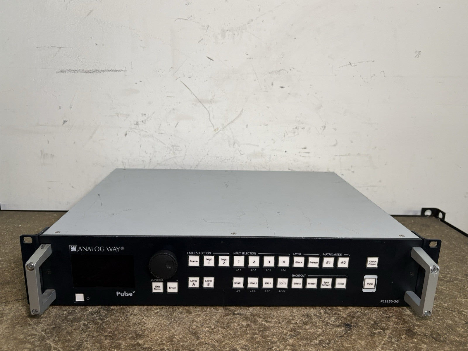 Analog Way PLS350-3G Pulse Hi-Resolution Mixer Seamless Presentation Switcher