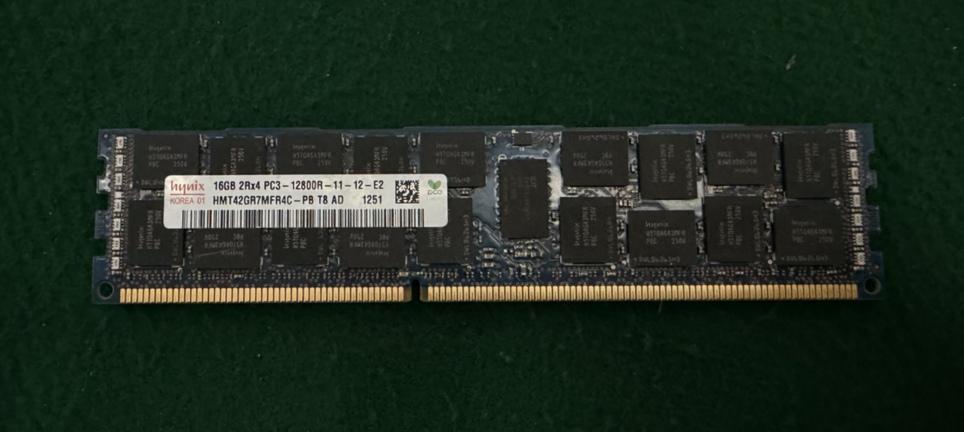 SK hynix 16GB PC3L-12800R  HMT42GR7MFR4C - LOT of (6)
