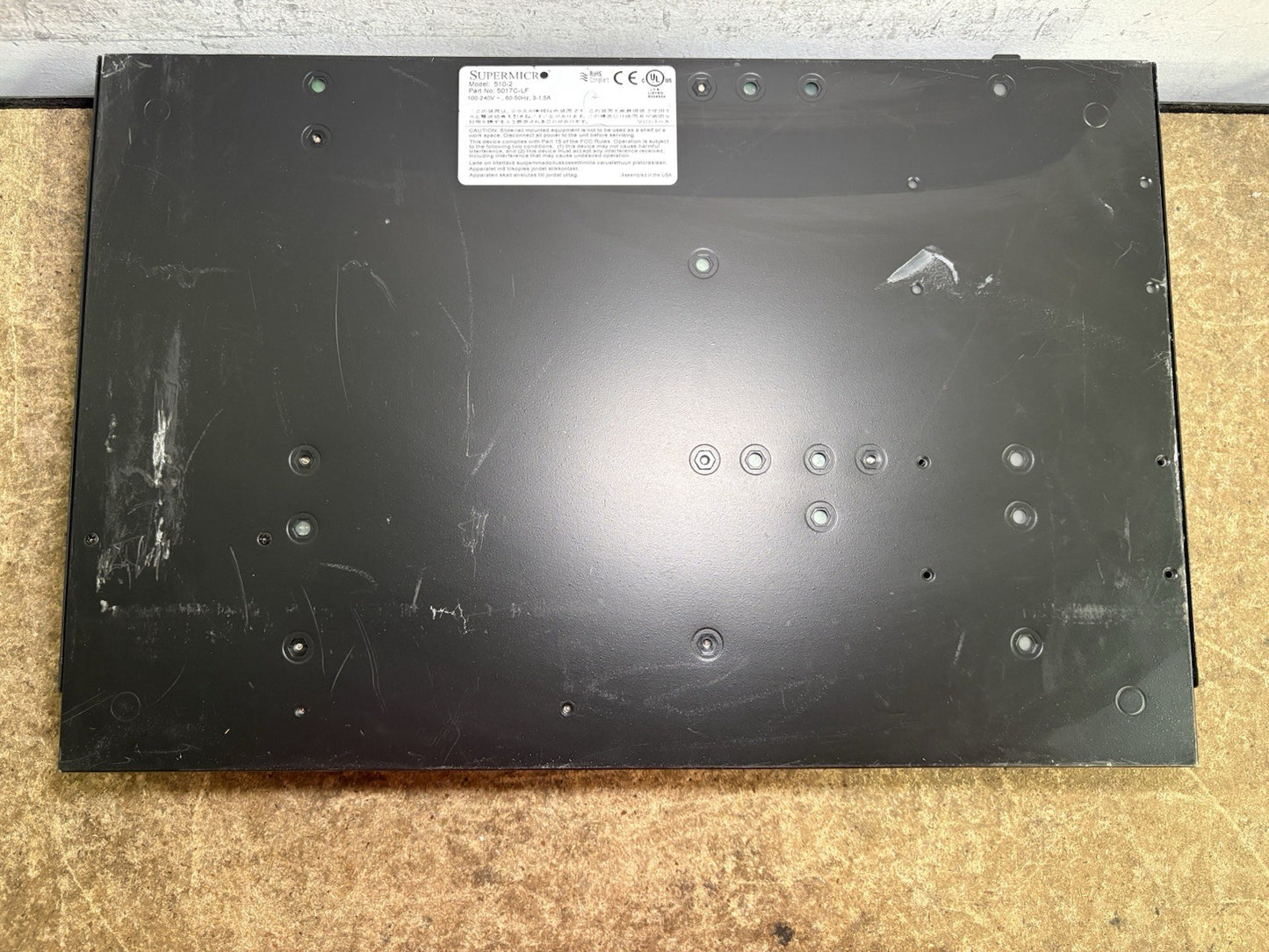 Supermicro 5017C-LF 510-2 1U Rackmount Server