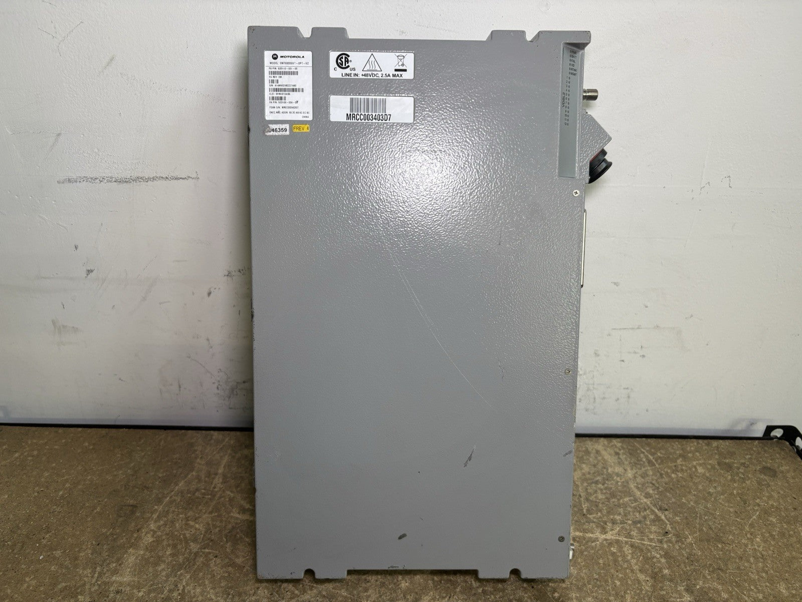 Motorola ONT6000-GVT Verizon Fiber Node ONT6000GVT-OPT-VZ Fiber to Coax
