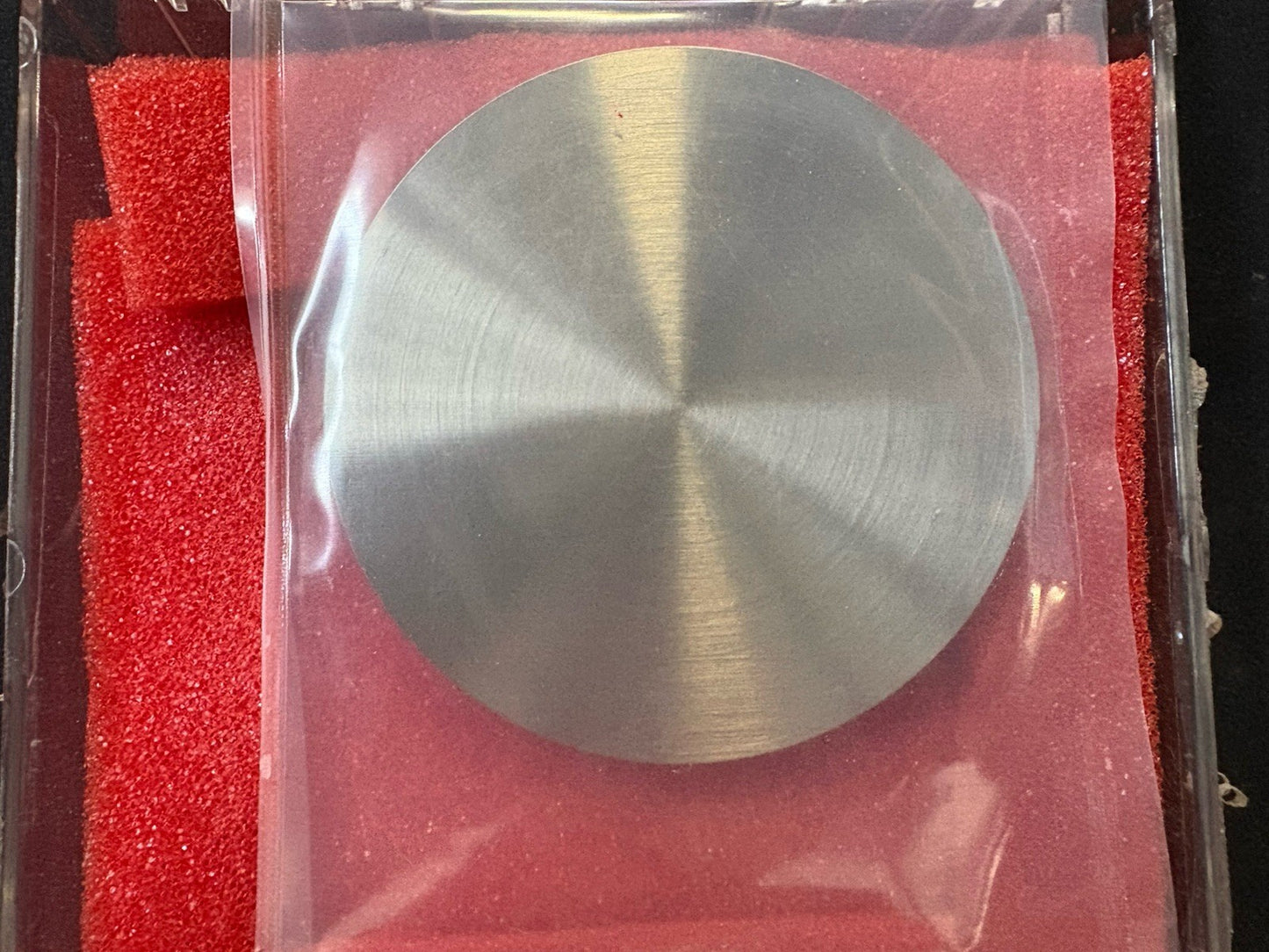 Ti target 3"diax0. 125"