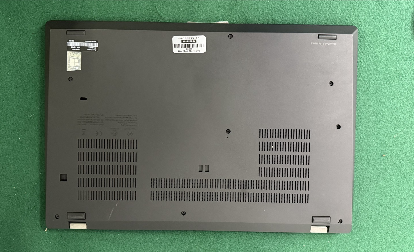 Lenovo ThinkPad P15s Gen 2 Intel i7-1165G7 2.8Ghz 16GB RAM 512GB 90-99% battery