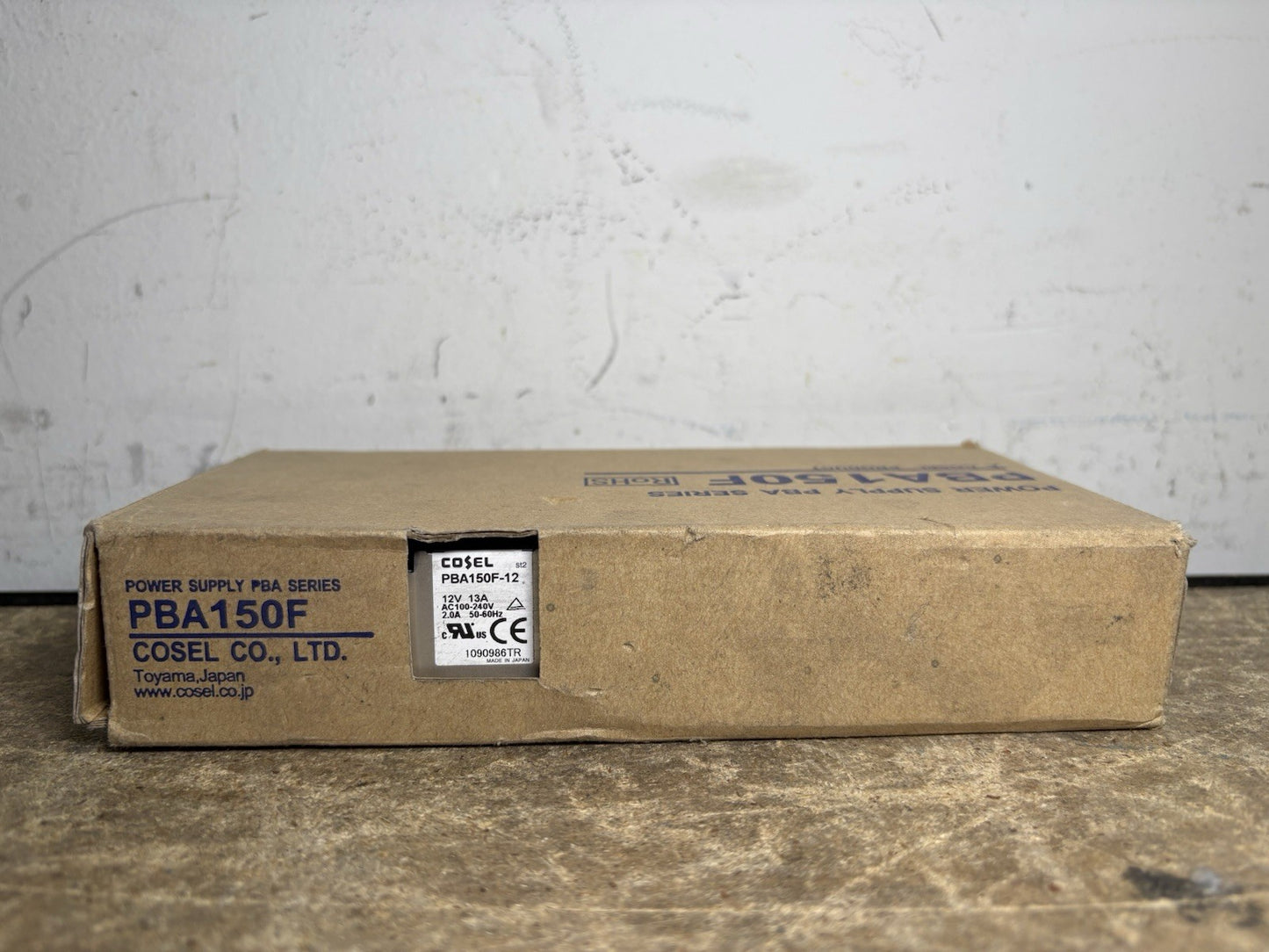 COSEL PBA150F-12 Power Supply, AC-DC, 12V, 13A, 85-264V