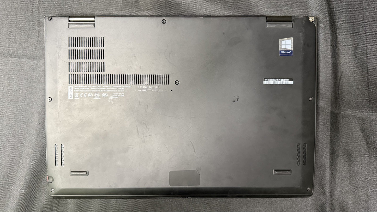 Lenovo ThinkPad X1 Yoga 3rd Gen 14" Intel i5-8250U 8GB RAM 256GB SSD WIN 10