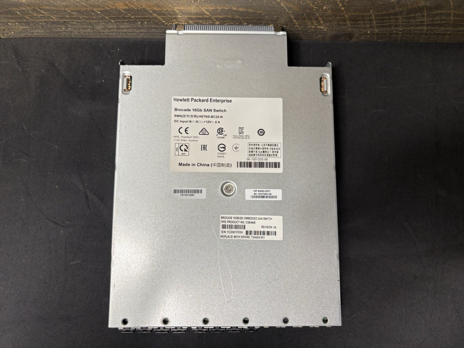 Hewlett-Packard Company Brocade 16Gb San Switch HSTNS-BC25-N