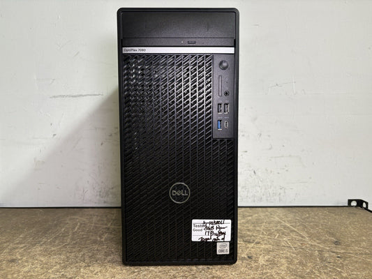 DELL OPTIPLEX 7080 TOWER i5-10500 @ 3.1 GHz, 8GB RAM, 1TB HDD NO/OS