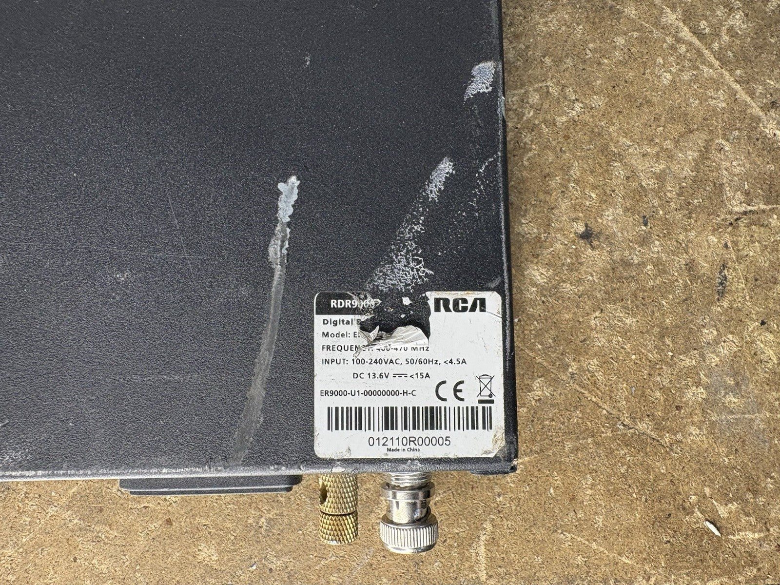 RCA RDR9000 UHF DMR Repeater