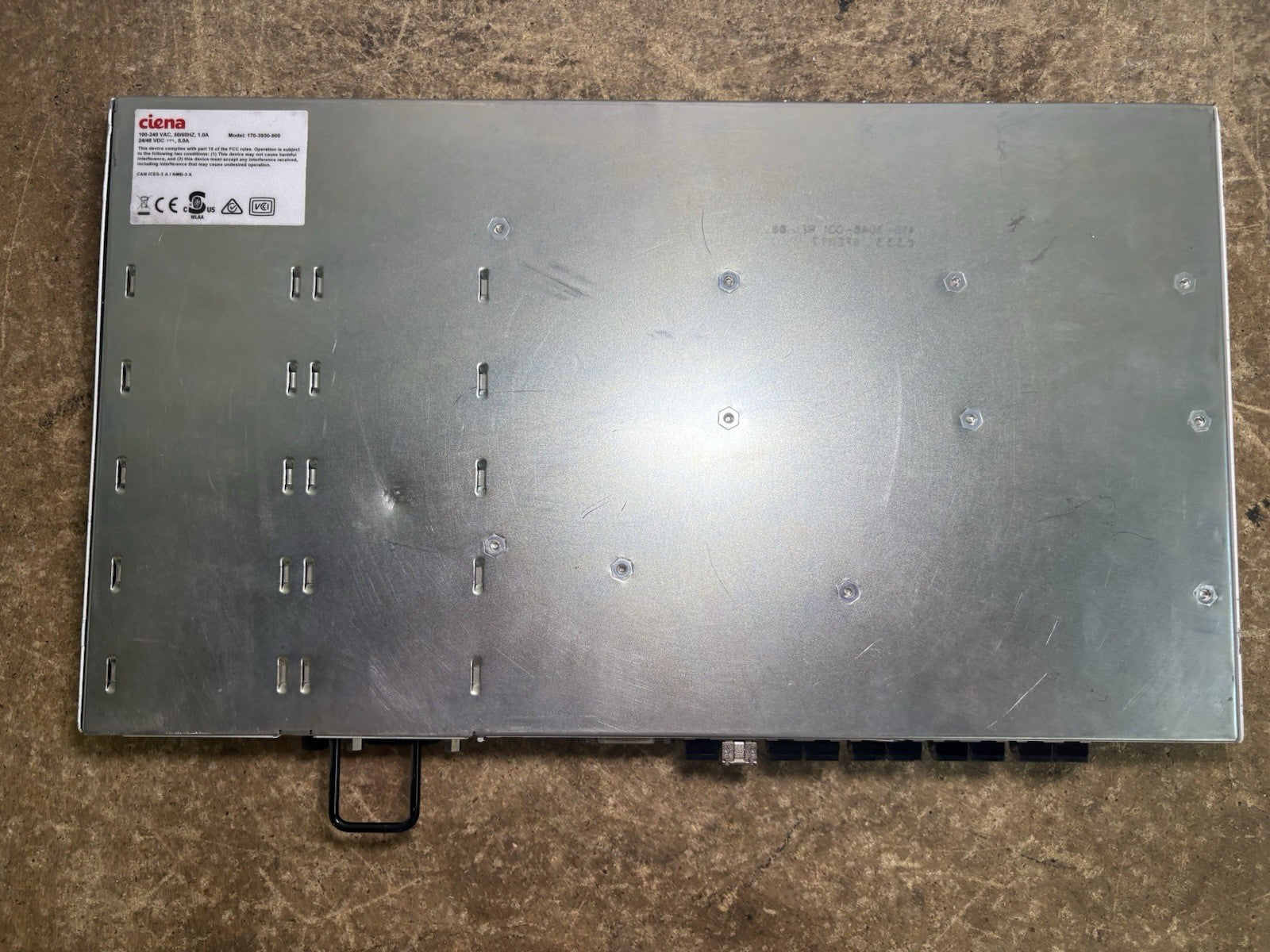 Ciena 3930 Ethernet Service Delivery Switch 170-3930-840 1x PSU