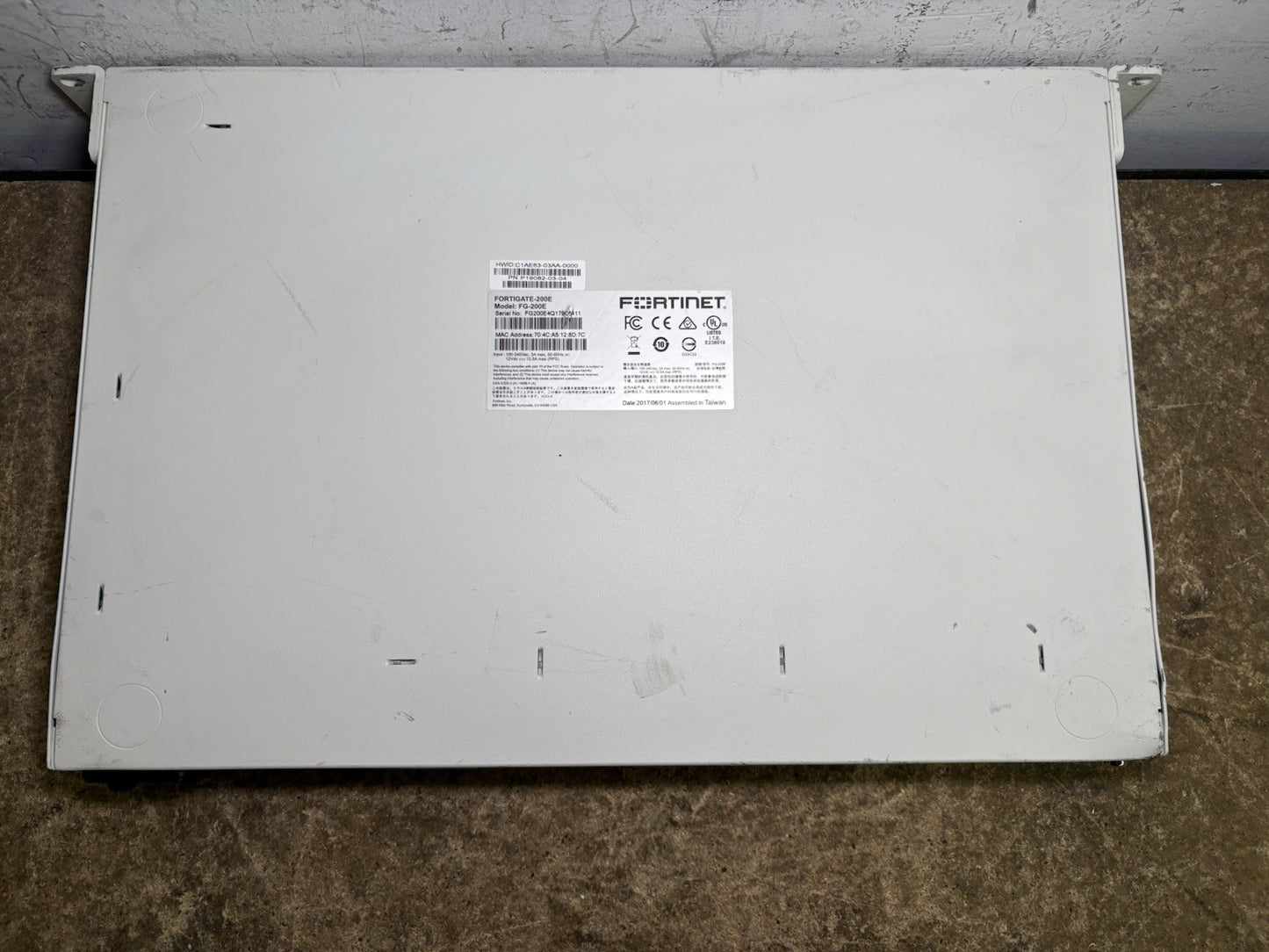 Fortinet FortiGate 200E FG-200E Network Security / Firewall Appliance*Registered