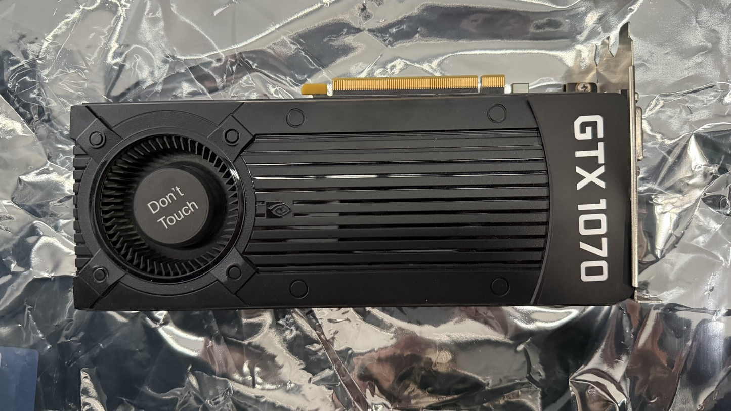 NVIDIA GeForce GTX 1070 8GB GDDR5 Graphics Card (N174800050049)